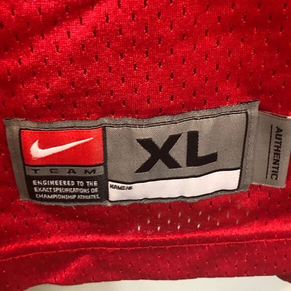 The Ohio State University Authentic Nike V-Neck Mesh Jersey Men’s Size XL - Picture 5 of 9